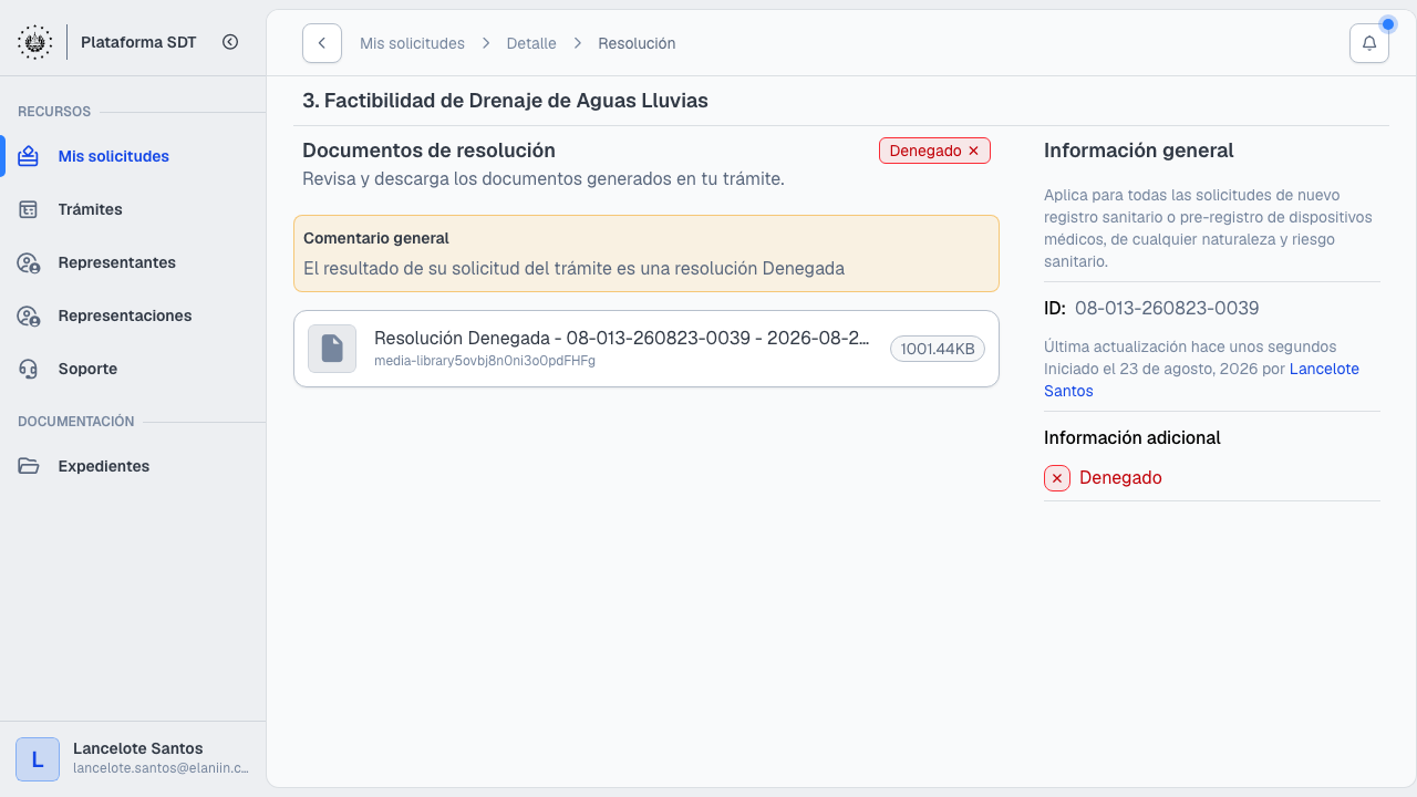 Documentos de resolución disponibles para descargar