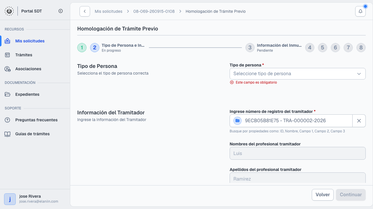 Homologación TP paso 2