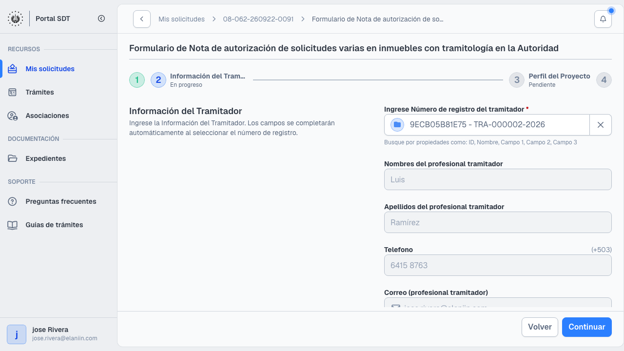 Nota de autorización paso 2